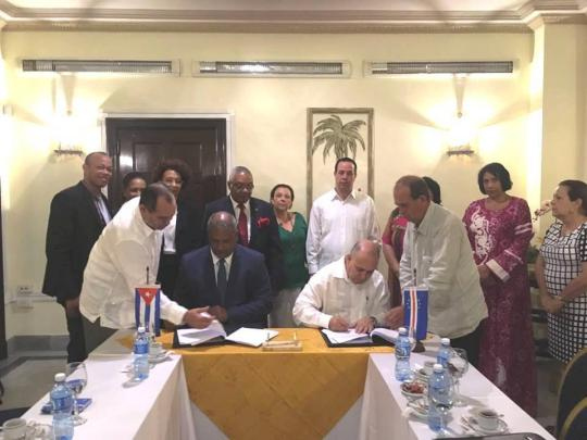 Foto: Tomada de cuba.cu Cuba y Cabo verde firman protocolo de colaboración en salud