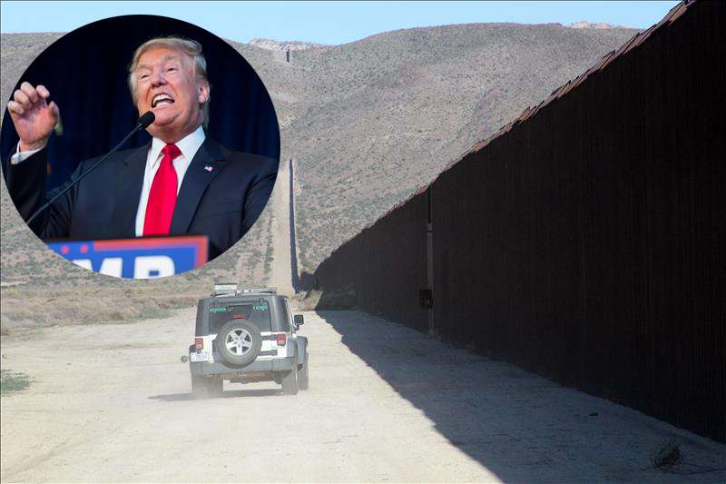 Foto: Tomada de La Opinión Insiste Trump en construcción de polémico muro fronterizo