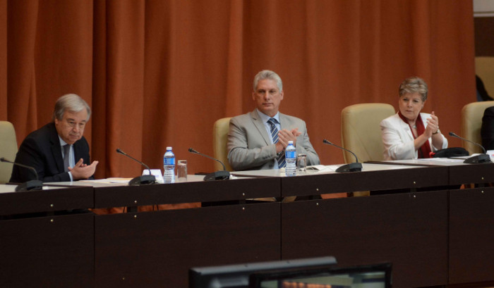 Foto: Tomada de ACN Preside Miguel Díaz-Canel apertura del foro de la CEPAL