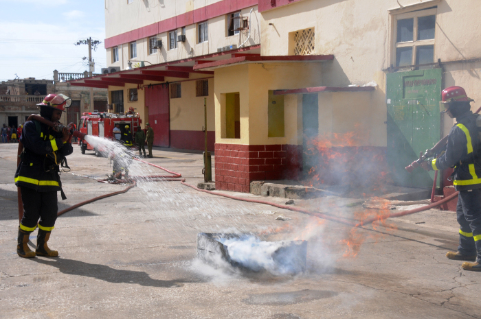 In Camagüey activities of fire protection 