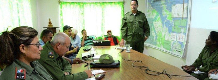 Dos momentos iniciales del Meteoro 2018 en Camagüey