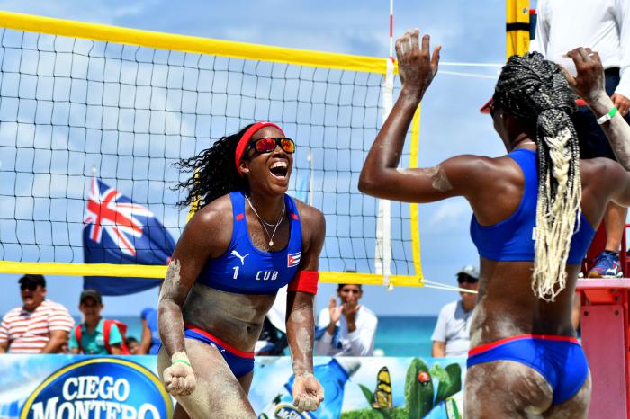 Photo: taken from Radio Reloj  Cuban Duo wins Gold in Beach Volleyball World Tour
