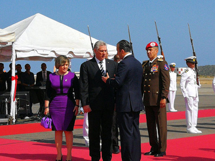 Foto: Tomada de www.cubadebate.cu Presidente cubano en Caracas