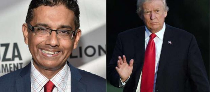 El conservador Dinesh D'Souza se declaró culpable de violaciones de financiamiento de campaña en 2014. Foto: tomada de mx.blastingnews.com  Los polémicos perdones presidenciales de Donald Trump