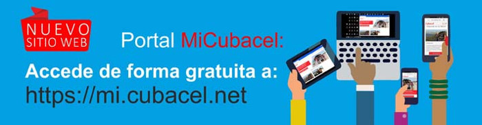 Disponible en Cuba sitio digital MiCubacel