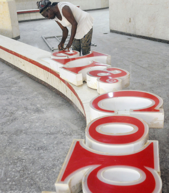  The ice-cream parlor Coppelia is been renovated