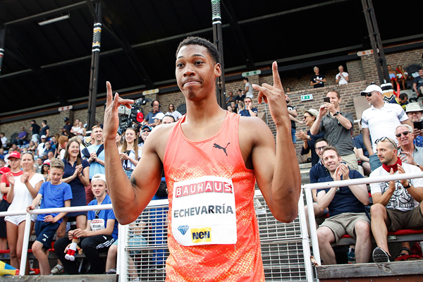 Foto: Tomada de iaaf.org Echevarría elegido mejor atleta de junio