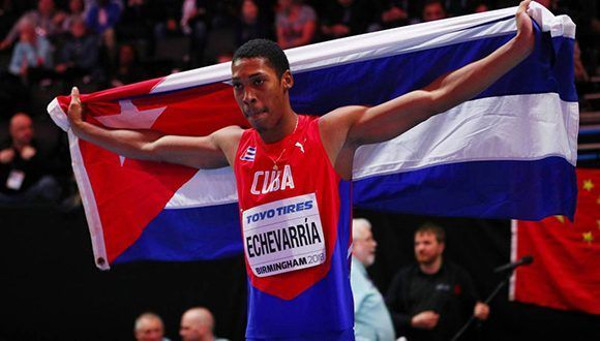 Foto: Archivo Saltador camagüeyano Echevarría pretende batir récord mundial