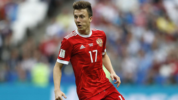 La nueva estrella rusa, Alexandr Golovin. Foto: tomada de La Nación