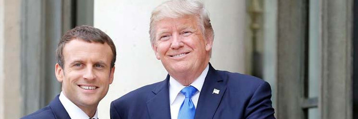 Macron y Trump sostendrán encuentro durante cumbre de OTAN