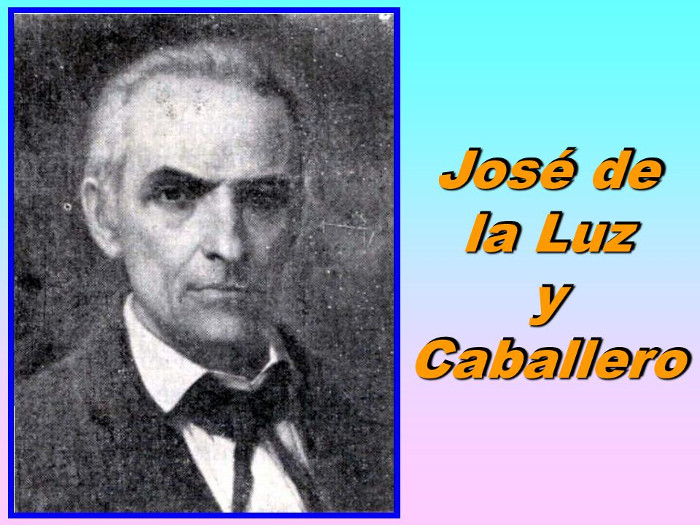 José de la Luz y Caballero nació el 11 de julio de 1800. Fue discípulo de su tío José Agustín Caballero y estudió en prestigiosos colegios de la época como la Real y Pontificia Universidad de San Gerónimo de La Habana y el Seminario de San Carlos y San Ambrosio. Foto: Tomada de www.helloforos.com José de la Luz y Caballero, entre  los grandes pensadores del siglo XIX