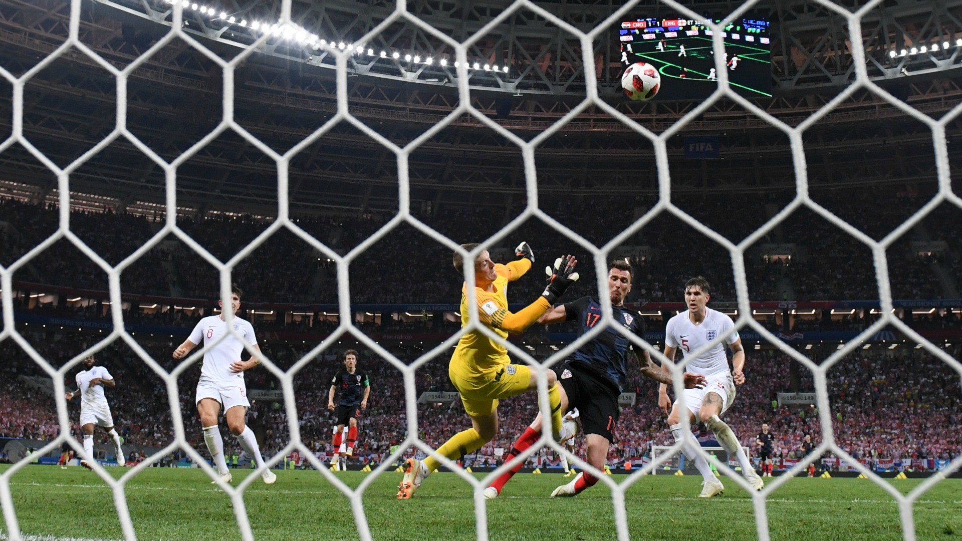 Foto: Getty/goal.com Croacia vence a Inglaterra