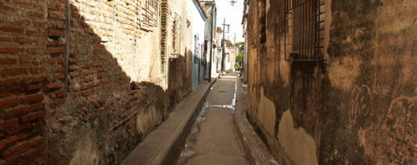 Callejones en la ciudad