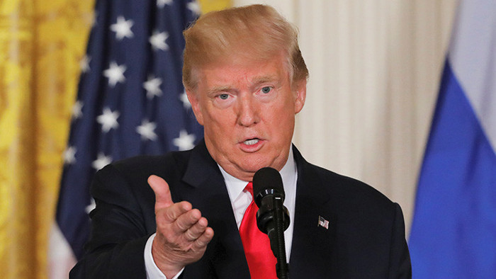 Foto: Tomada de actualidad.rt.com Niega la Casa Blanca que Trump respondió a pregunta sobre Rusia