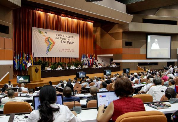 Foto: Abel Padrón Padilla/ ACN Foro de Sao Paulo: unidad dentro de la diversidad