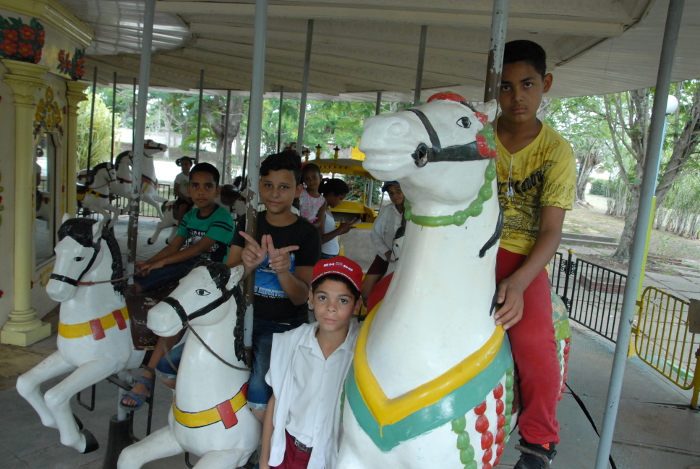 Foto: Otilio Rivero Delgado/ Adelante/ Archivo Los encantos del Parque Camilo Cienfuegos en verano