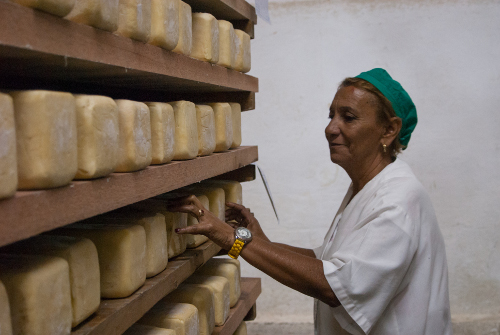 Foto: Leandro Pérez Pérez/Adelante Hilda y los queseros siguen comprometidos con Fidel