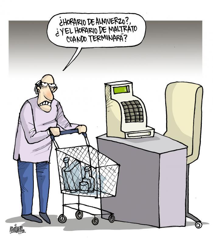 caricaturas: Tomadas de www.granma.cu ¿Trato respetuoso y cordial en el Comercio?