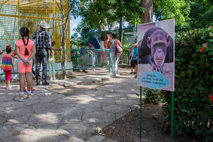Dentro de las novedades del lugar para este año, están los carteles educativos con frases y consejos que enseñan a los niños a cuidar el medio ambiente.