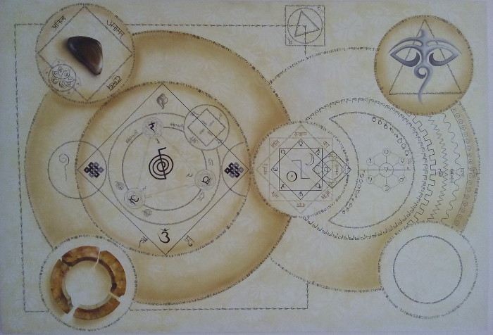 Trilaksana -Los tres sellos-. Fotos: Del Autor Jardines para la contemplación