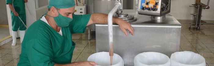 Positive milk production in Santa Cruz of the South 