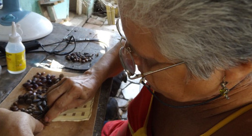 Lo natural y lo desechable : creaciones de una artesana popular