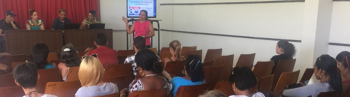 Discuten en la Universidad de Camagüey documento XXI Congreso de la CTC