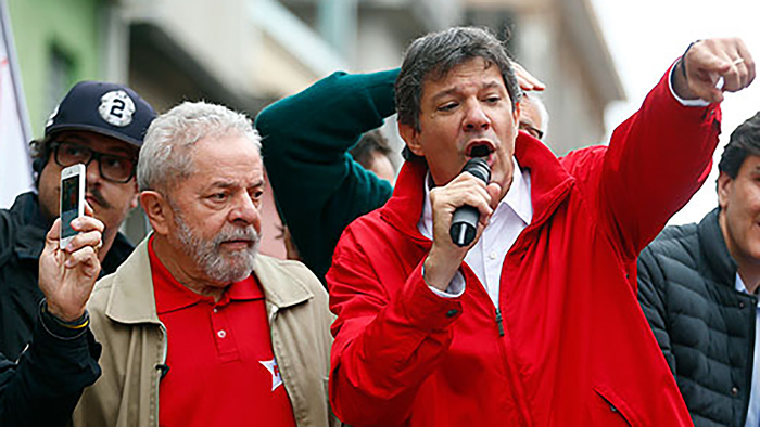 Foto: Tomada de cubatv.icrt.cu Podrá usar Haddad imágenes de Lula en campaña presidencial