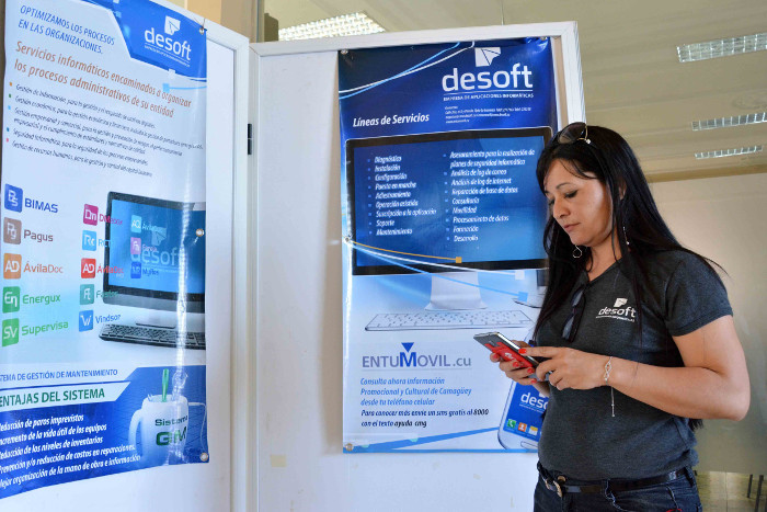 Foto: Rodolfo Blanco Cué/ ACN “De la mano” informática y salud (+ Audio)