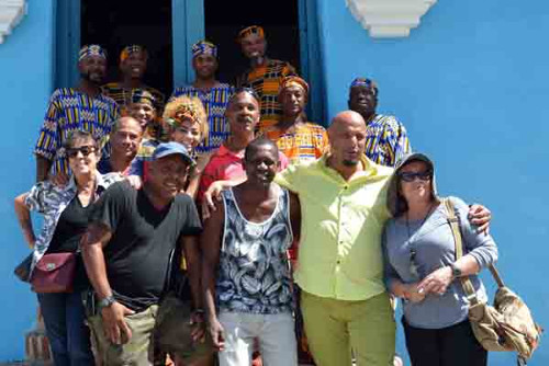 Fotos: Rodolfo Blanco Cué/ACN Isabel Santos le filma un documental a Rumbatá