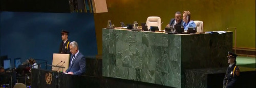 Discurso de Díaz-Canel en el debate general del 73 Período de la Asamblea General de la ONU