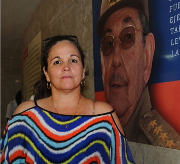 Foto: Tomada de prensa-latina.cu Madre cubana denuncia que el bloqueo es criminal