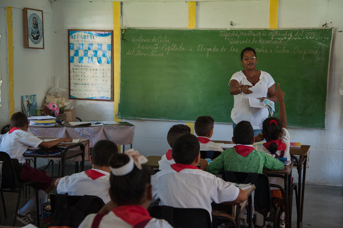 Foto: Leandro Pérez Pérez/Adelante Evalúan de satisfactoria la educación en la provincia