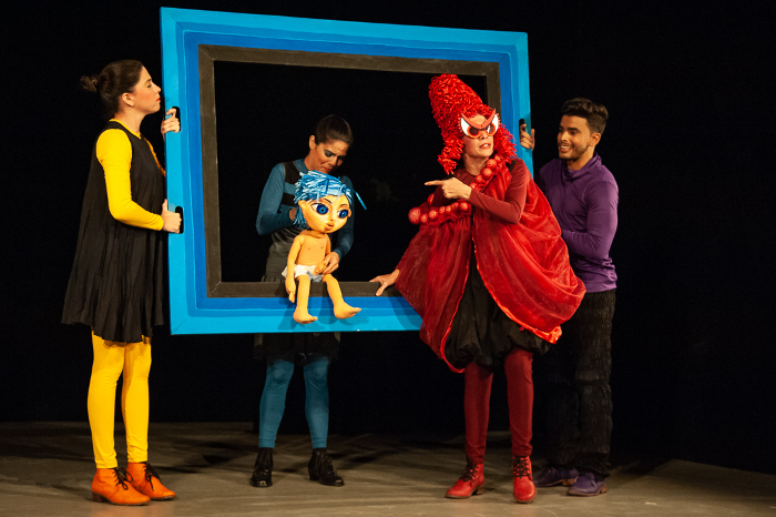 Rubén Darío y Teatro de las Estaciones llegaron con Retrato de un niño llamado Pablo. Fotos: Leandro Pérez Pérez/Adelante Miradas al Festival