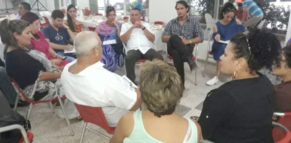 Foto: Tomada de cadenagramonte.cu Delegados de la Asociación Hermanos Saíz crecen con diálogo