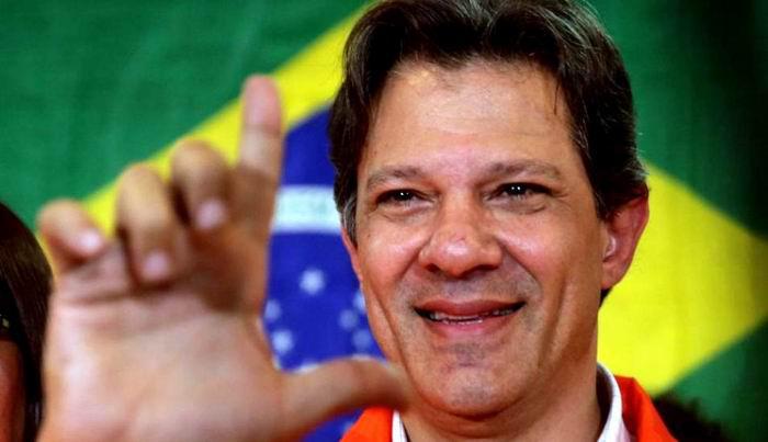 Foto: Tomada de granma.cu Aumentan para Haddad posibilidades de ganar elecciones brasileñas