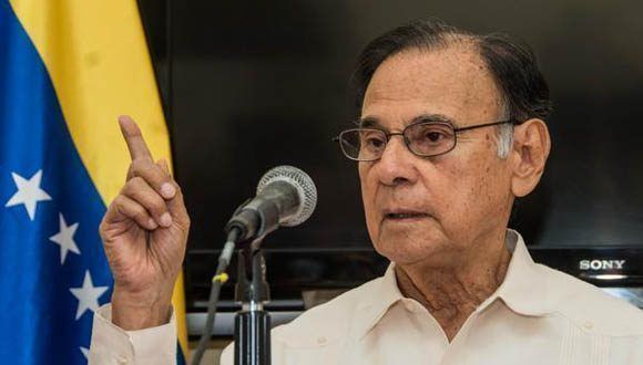 Falleció Alí Rodríguez,embajador de Venezuela en Cuba