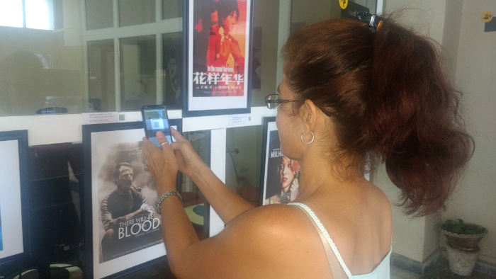 Foto: Lorena Chávez Fernández/ Radio Camagüey Galería QR "El Callejón de los Milagros", más allá de lo tradicional