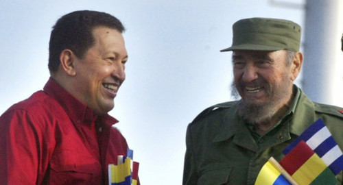 Fidel Castro y Hugo Chávez: luces en el corazón de América