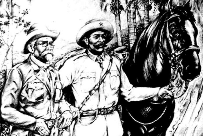 Imagen: Tomada de granma.cu El encuentro de dos Titanes mambises