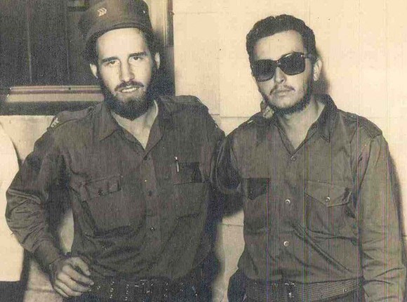 Elpidio Lezcano, a la derecha, junto a su inseparable compañero de lucha Jesús Suárez Gayol. Foto: Archivo Fallece el combatiente de la Revolución Elpidio Lezcano Agreda