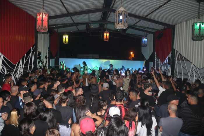 Concierto en la segunda planta de la Casa del Joven Creador de Camagüey.