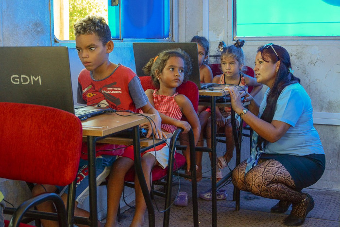 Foto: Leandro Pérez Pérez/ Adelante Por los hilos de la informatización