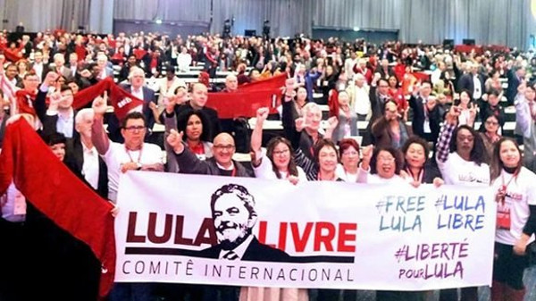 Foto: Tomada de cubadate.cu  Lula congreso sindical internacional