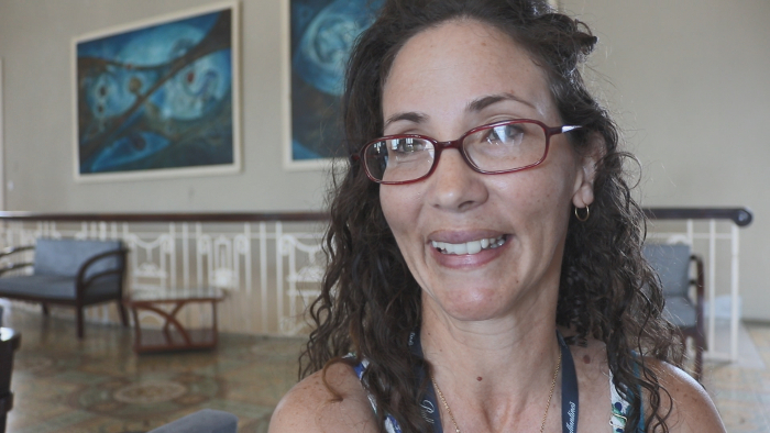 Foto: Alberto Santos/ Colaborador Joven cubana ama el arte folclórico