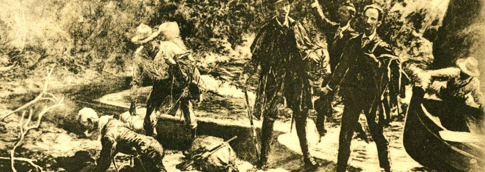 Martí y Gómez en Cabo Haitiano
