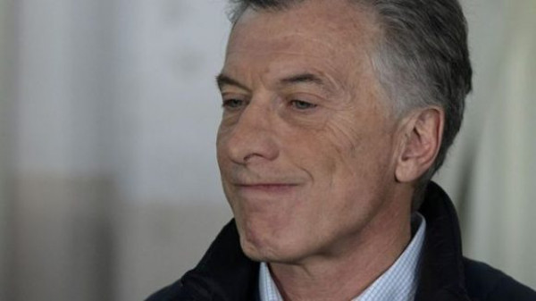 Peor no puede ser el gesto del rostro de Macri