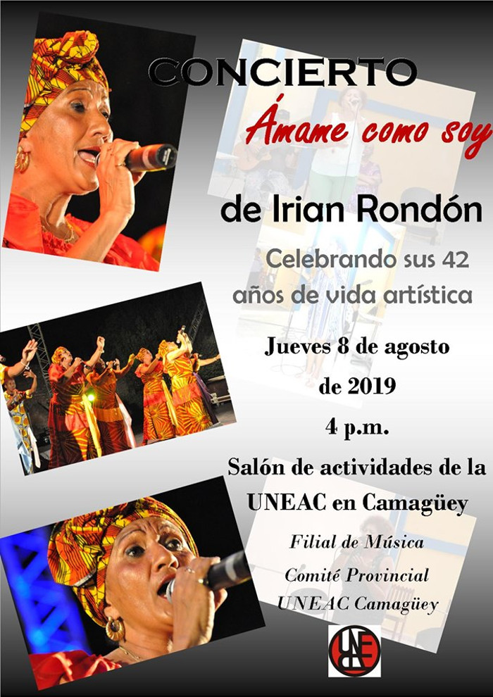 Imagen: Cortesía de la Uneac Uneac propone recitales en Camagüey