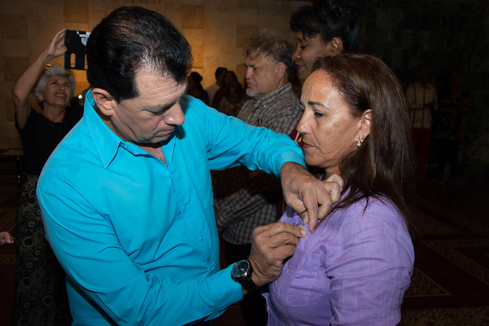 Fotos: Leandro Pérez Pérez / Adelante Elogian a trabajadores de la Cultura