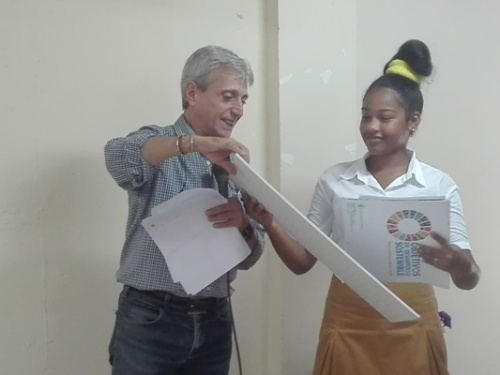 Foto: De la autora Un dibujo por una vida saludable